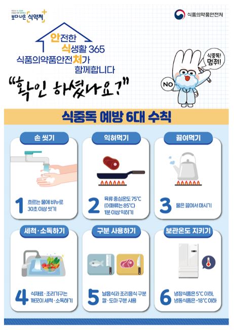광주시, 여름철 식중독 각별한 주의 당부