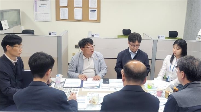 경기도의회 김재훈 의원, 관양고·인덕원 도시개발 정담회 개최