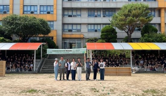계양구 북인천여중 학생들, ‘우리 마을 교육자치회 목공 교육’ 참여