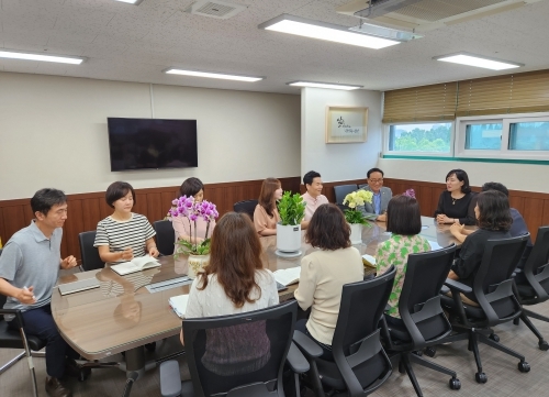 인천시의회 한민수 의원, 평생학습관 방문