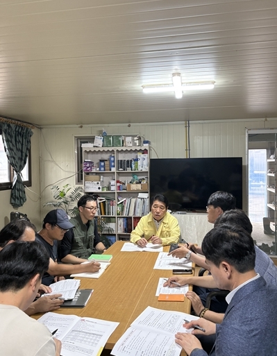 강원도의회 권혁열 도의원(강릉 4) 강릉 돼지 집단폐사 현장 방문,