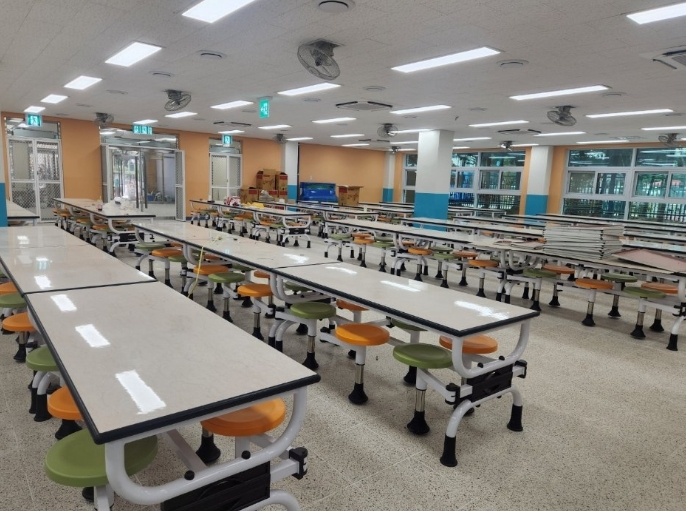  연화중학교 급식실 현대화 사업 완료