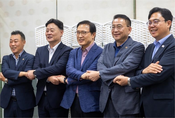 조찬 간담회 현장 