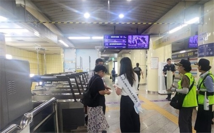 계양구 보건소, 경찰서 연계 ‘금연·금주 합동 캠페인’ 진행