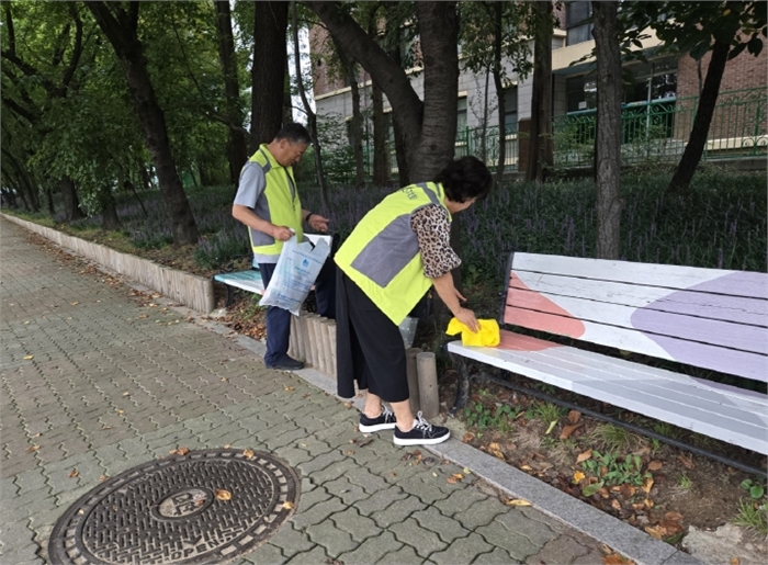 산책로 도시녹화운동 