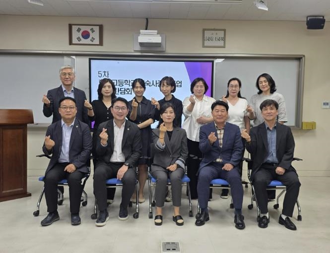 경기도의회 문승호 의원, 효성고 기숙사 증축 '중간 점검' 실시