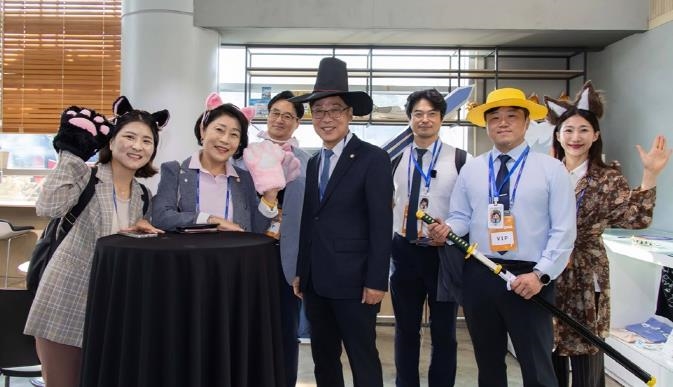 부천시의회 김병전 의장, 부천국제만화축제서 만화도시 위상 강조