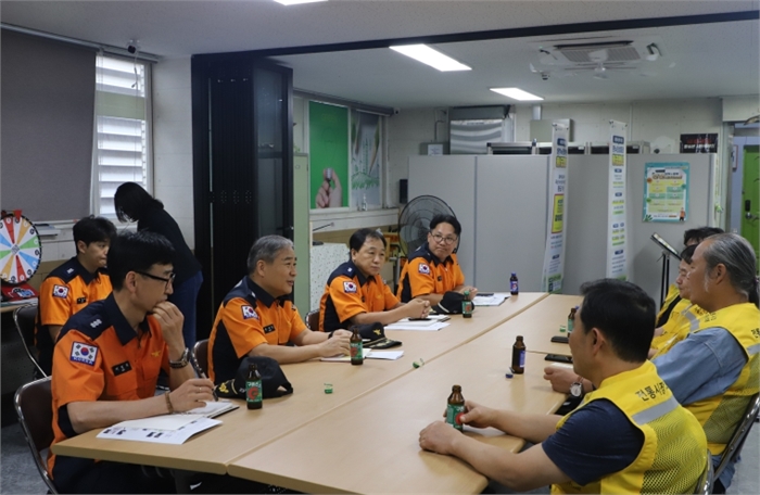 계양소방서, 추석 명절 대비 전통시장 관서장 현장예찰