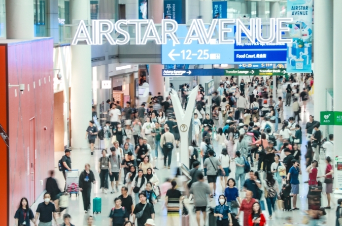 인천공항 여객터미널 전경