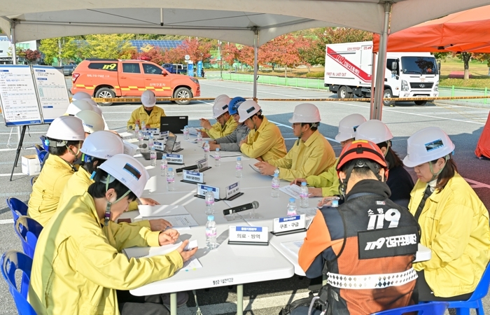 정선군, 2025 재난대응 안전한국훈련 실시 