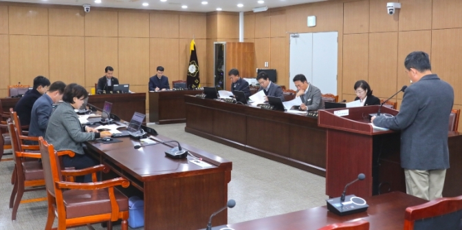 이천시의회, 제258회 제2차 정례회 12월 1일부터 개회