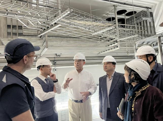 중입자 가속기 현장 방문