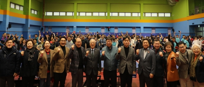 수원시 팔달구, 전(全) 세대 화합의 장으로 팔달구청장배 탁구대회 마무리해