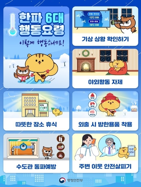  국민행동요령(한파)