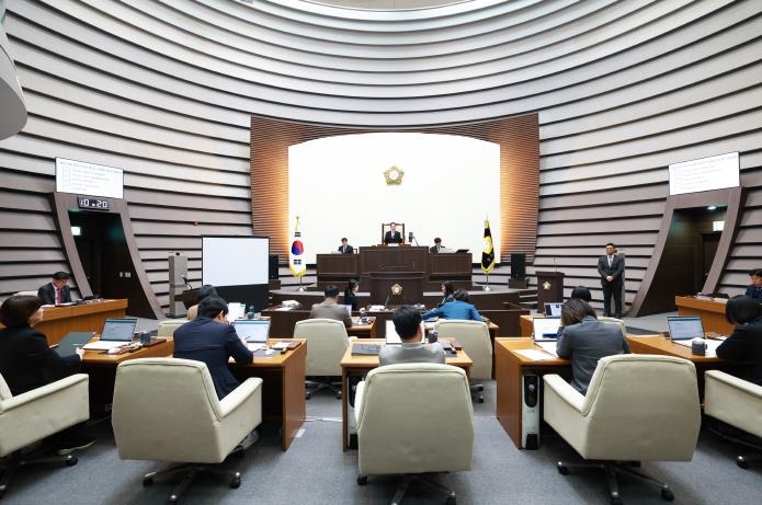 광주시의회 제321회 제2차 정례회 개회