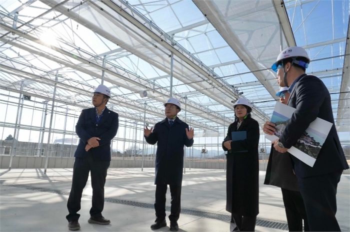 국립정원소재센터 현장 방문 